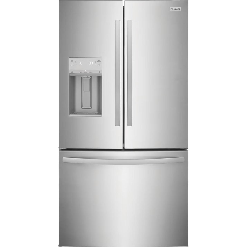  Frigidaire 36-inch, 27.8 cu. ft. Freestanding French 3-Door Refrigerator with Water and Ice Dispensing System FRFS282LAF IMAGE 1
