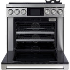  Dacor 36-inch Freestanding Dual Fuel Range with LCD touchscreen DOP36C86DLS/DA IMAGE 2