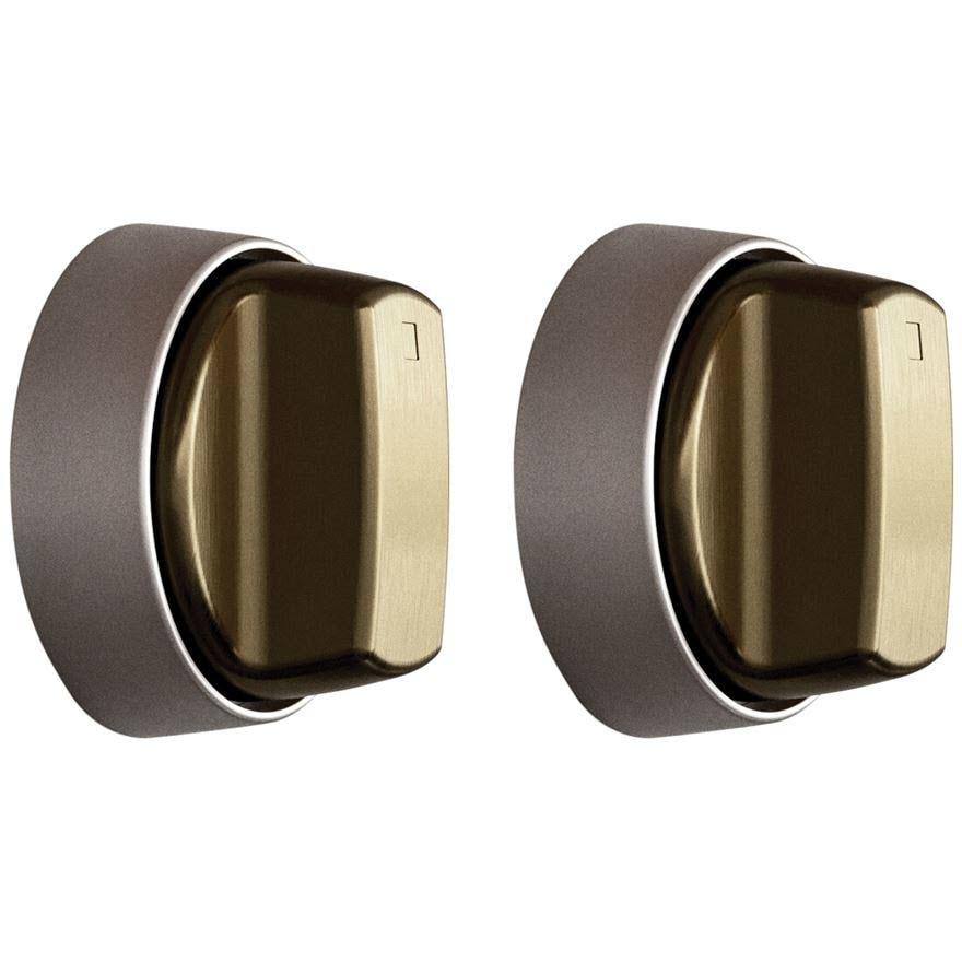  Wolf Brushed Brass Knob Kit 9056340 IMAGE 1