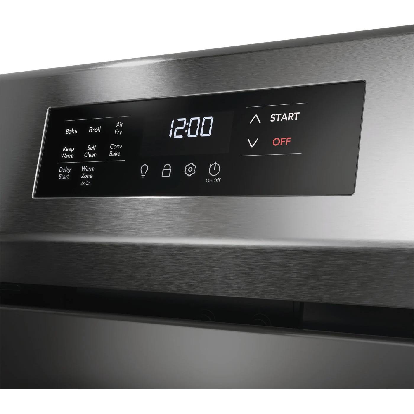  Frigidaire 30-inch Electric Range with Air Fry FCRE308CAS IMAGE 6
