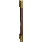  Monogram Column Handle Kit Brass Designer Collection ZKSP1H1BVB1 IMAGE 1