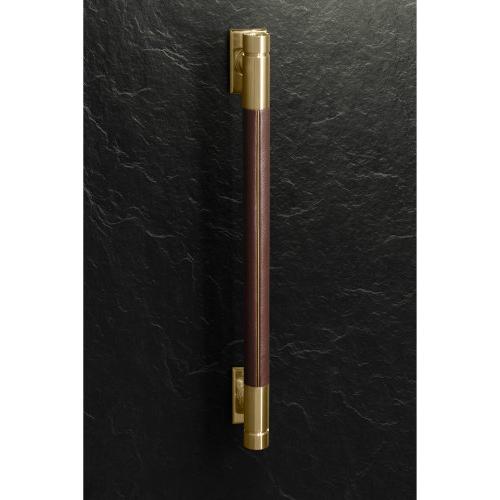  Monogram Column Handle Kit Brass Designer Collection ZKSP1H1BVB1 IMAGE 2