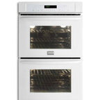  Frigidaire 27-inch, 7 cu. ft. Built-in Double Wall Oven FFET2725LW IMAGE 1