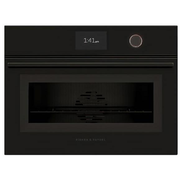  Fisher & Paykel 24-inch, 1.7 cu.ft. Wall Speed Oven OM24NMTDB1 IMAGE 1