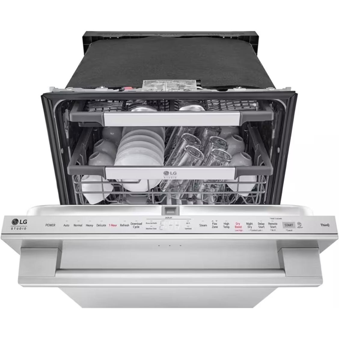 LG STUDIO Studio 24-inch Built-In Dishwasher with QuadWash® Pro SDWB24S3 IMAGE 5