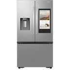  Samsung 36-inch, 30 cu. ft. French 3-Door Refrigerator with Family Hub™ RF32CG5900SRAC IMAGE 2