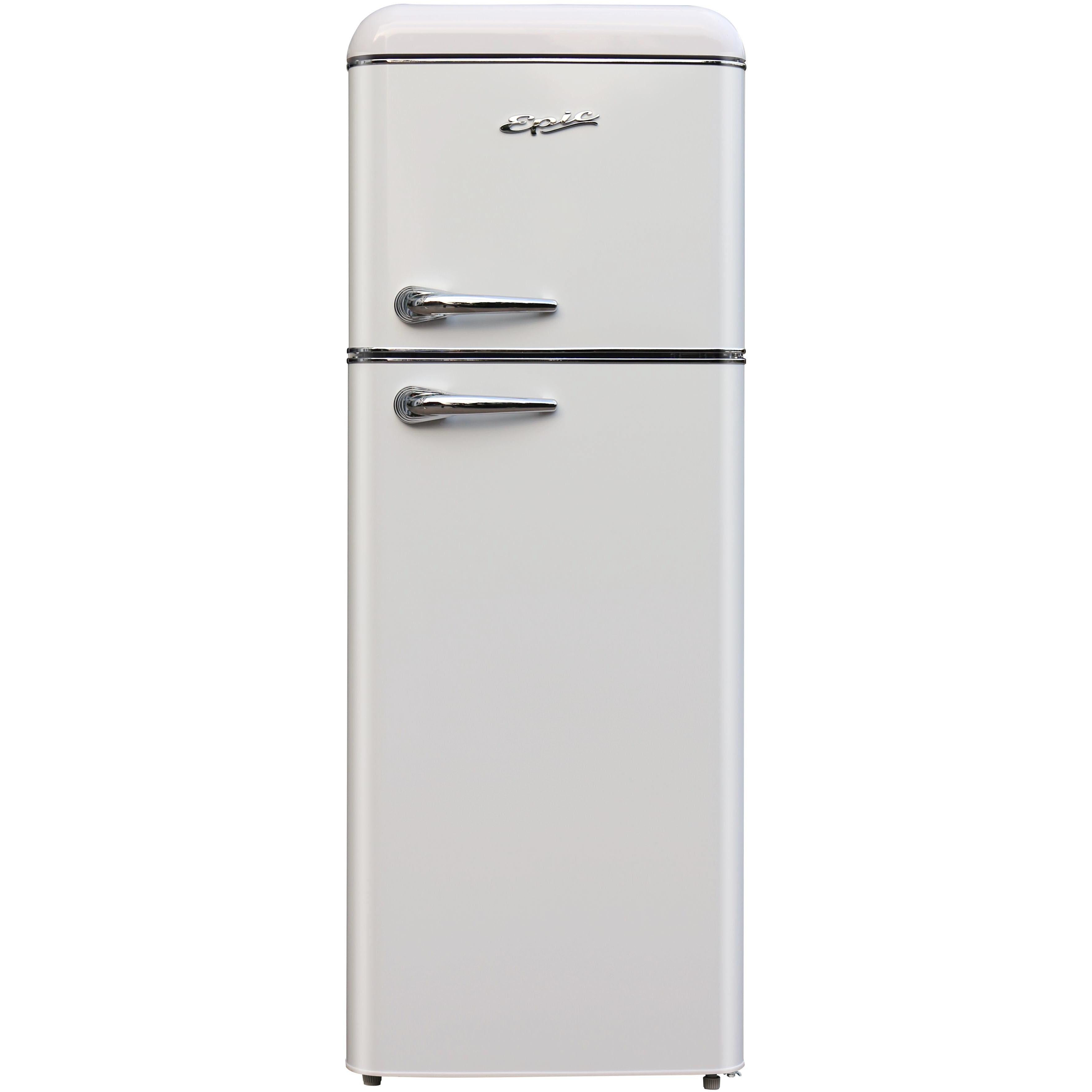  Epic 21.5-inch, 7.5 cu. ft. Freestanding Top Freezer Refrigerator ERR82W-1 IMAGE 1