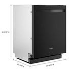  Whirlpool 24-inch Built-in Dishwasher with 3rd Rack WDT550SAPB IMAGE 10