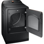  Samsung 7.4 cu. ft. Smart Electric Dryer With Pet Care Dry DVE54CG7550VAC IMAGE 3