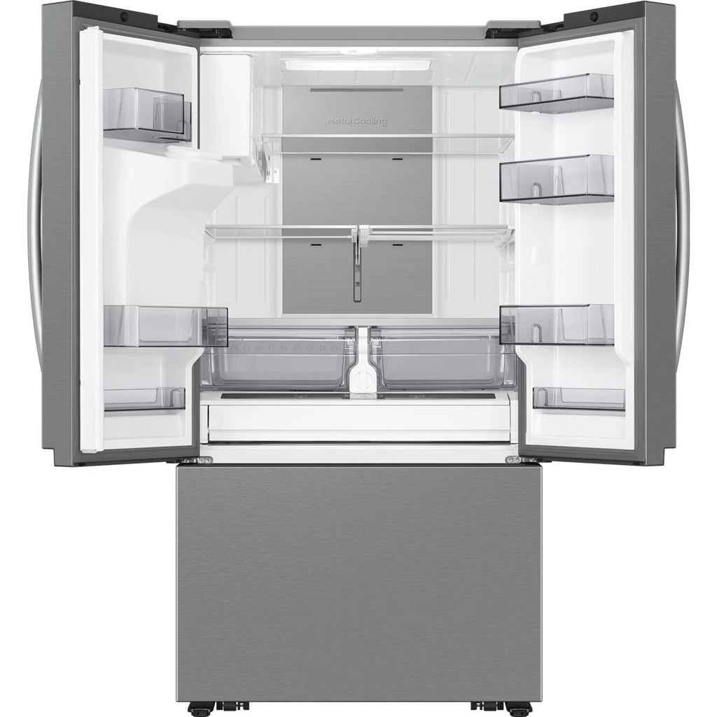  Samsung 36-inch, 31 cu. ft. French 3-Door Refrigerator with SmartThings Energy RF32CG5400SRAA IMAGE 2