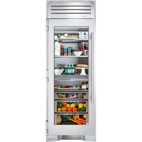  True Residential 30-inch, 20.3 cu. ft. All Refrigerator TR-30REF-L-SG-C IMAGE 1
