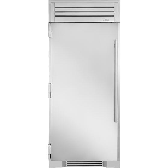  True Residential 19.1 cu. ft. Upright Freezer with Ice Maker TR-36FRZ-L-SS-IM-C IMAGE 1