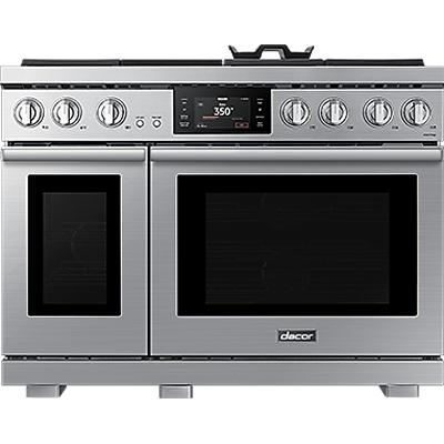  Dacor 48-inch Freestanding Dual Fuel Range with SimmerSear™ DOP48T963DS/DA IMAGE 1