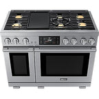  Dacor 48-inch Freestanding Dual Fuel Range with SimmerSear™ DOP48T963DS/DA IMAGE 3