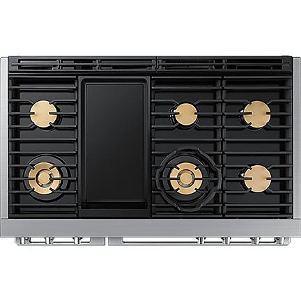  Dacor 48-inch Freestanding Dual Fuel Range with SimmerSear™ DOP48T963DS/DA IMAGE 5