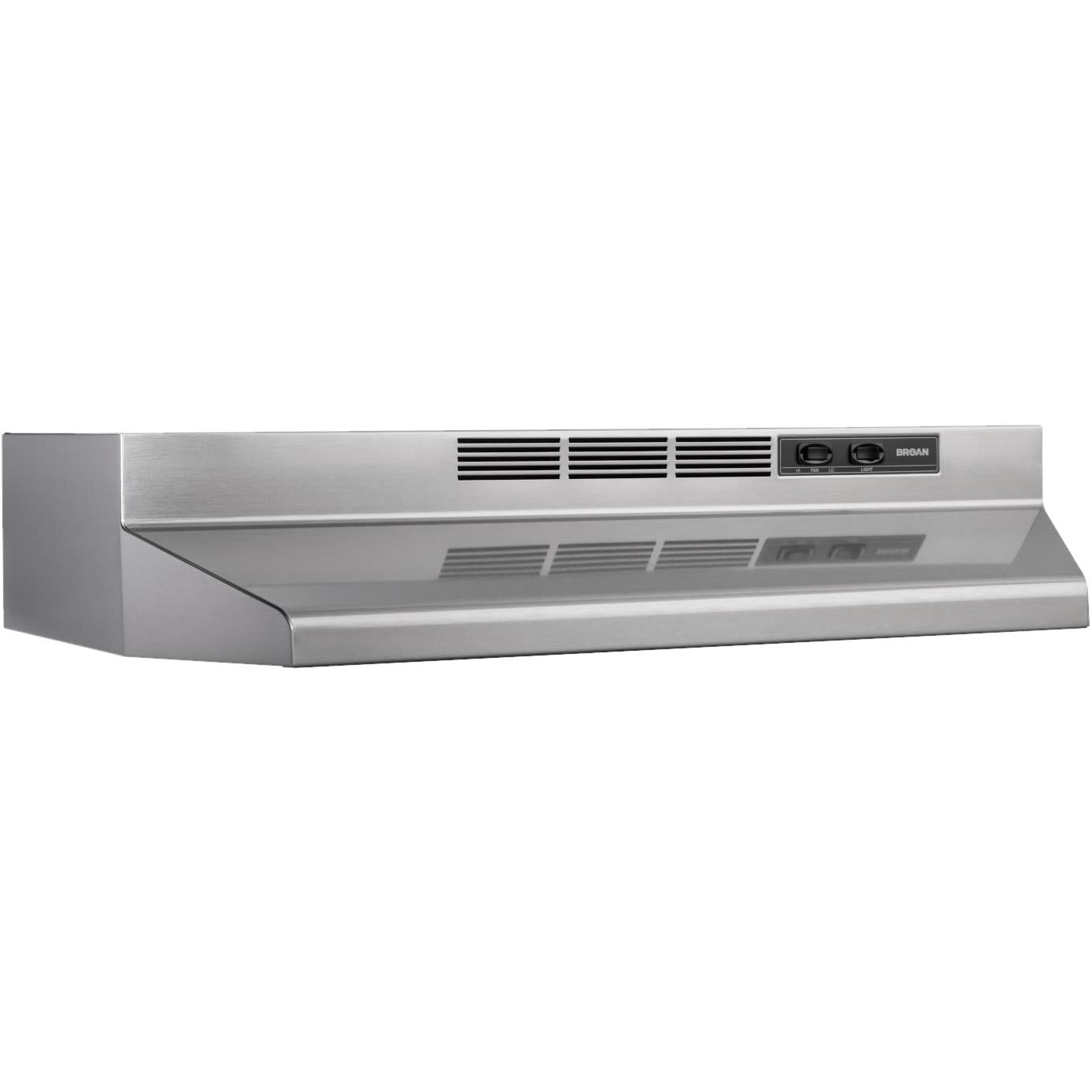  Broan 30-inch BU2 Under-Cabinet Hood BU230SF IMAGE 2