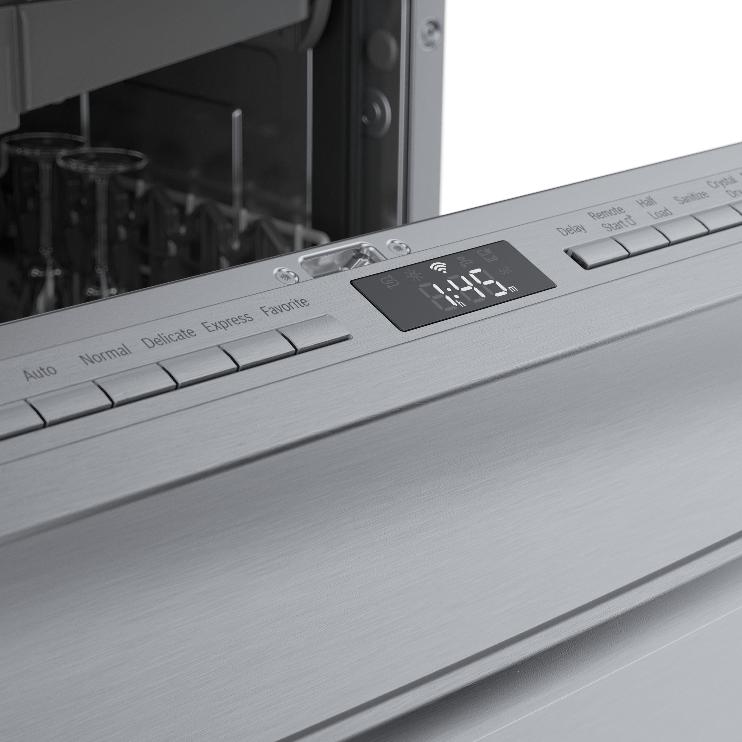  Bosch 24-inch Built-in Dishwasher with Wi-Fi Connectivity SGX78C55UC IMAGE 10