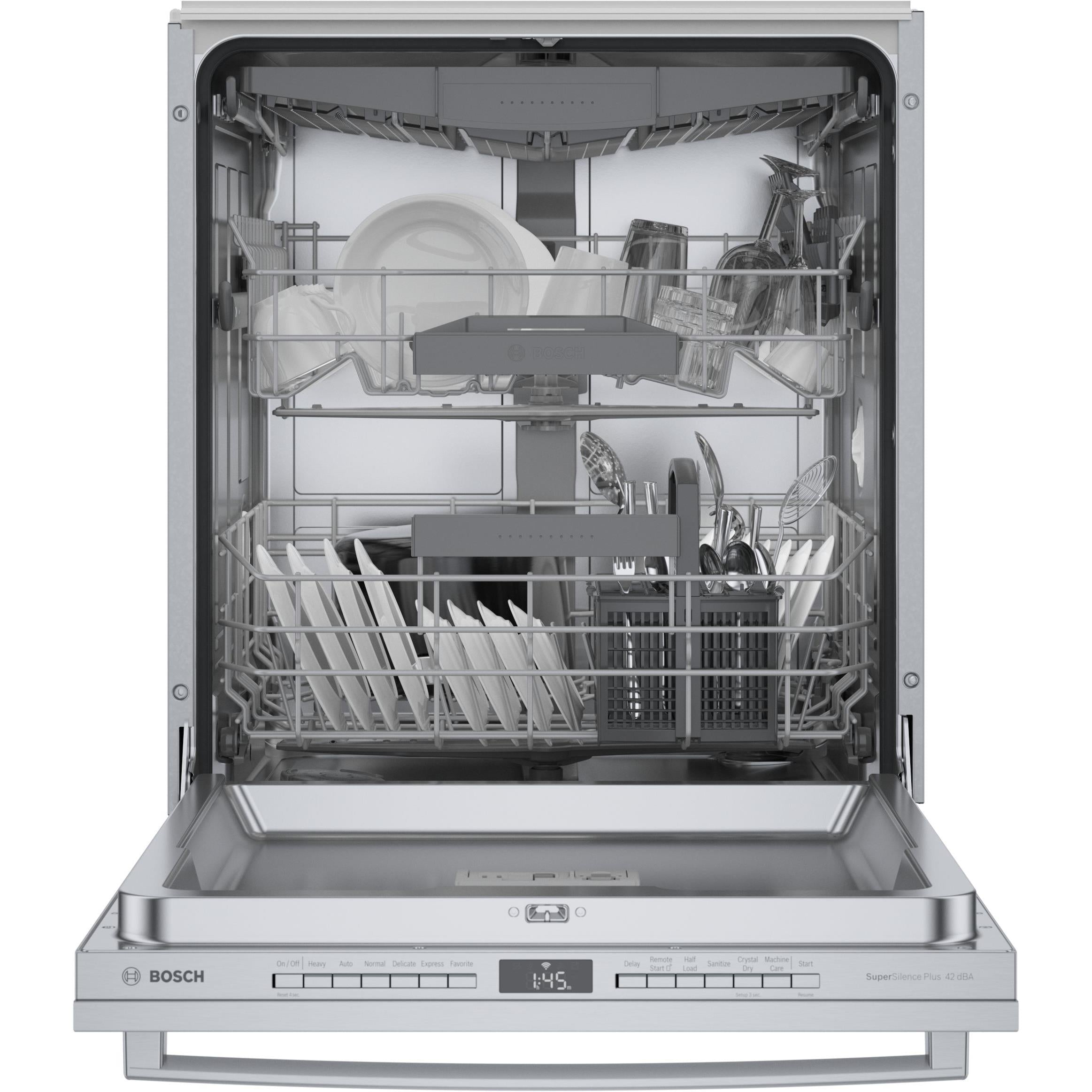  Bosch 24-inch Built-in Dishwasher with Wi-Fi Connectivity SGX78C55UC IMAGE 7