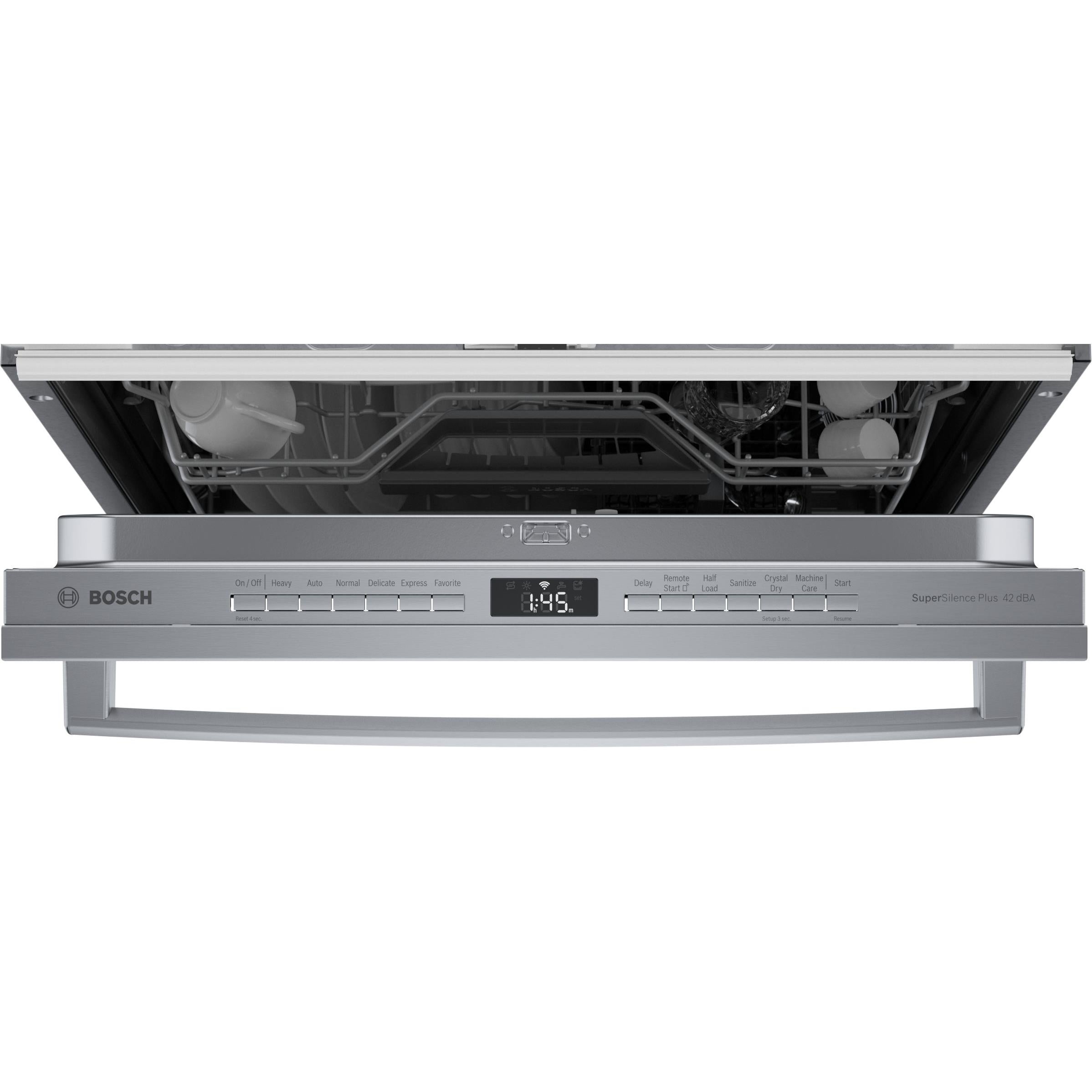  Bosch 24-inch Built-in Dishwasher with Wi-Fi Connectivity SGX78C55UC IMAGE 9