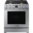  Dacor 30-inch Freestanding Dual Fuel Range with Convection Technology DOP30T940DS/DA IMAGE 2
