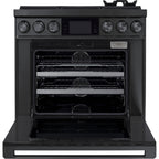  Dacor 36-inch Freestanding Dual Fuel Range with LCD touchscreen DOP36C86DLM/DA IMAGE 2