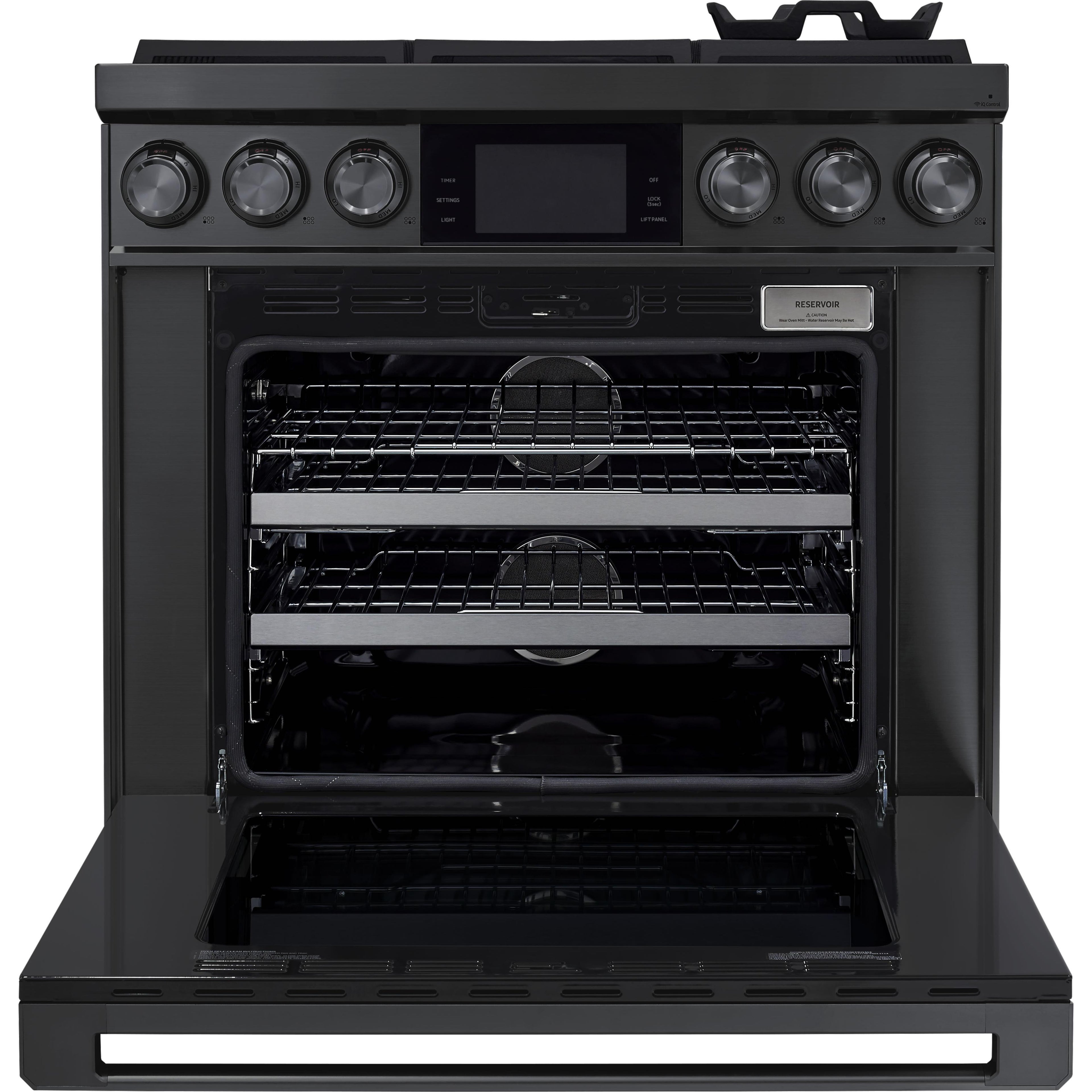  Dacor 36-inch Freestanding Dual Fuel Range with LCD touchscreen DOP36C86DLM/DA IMAGE 2