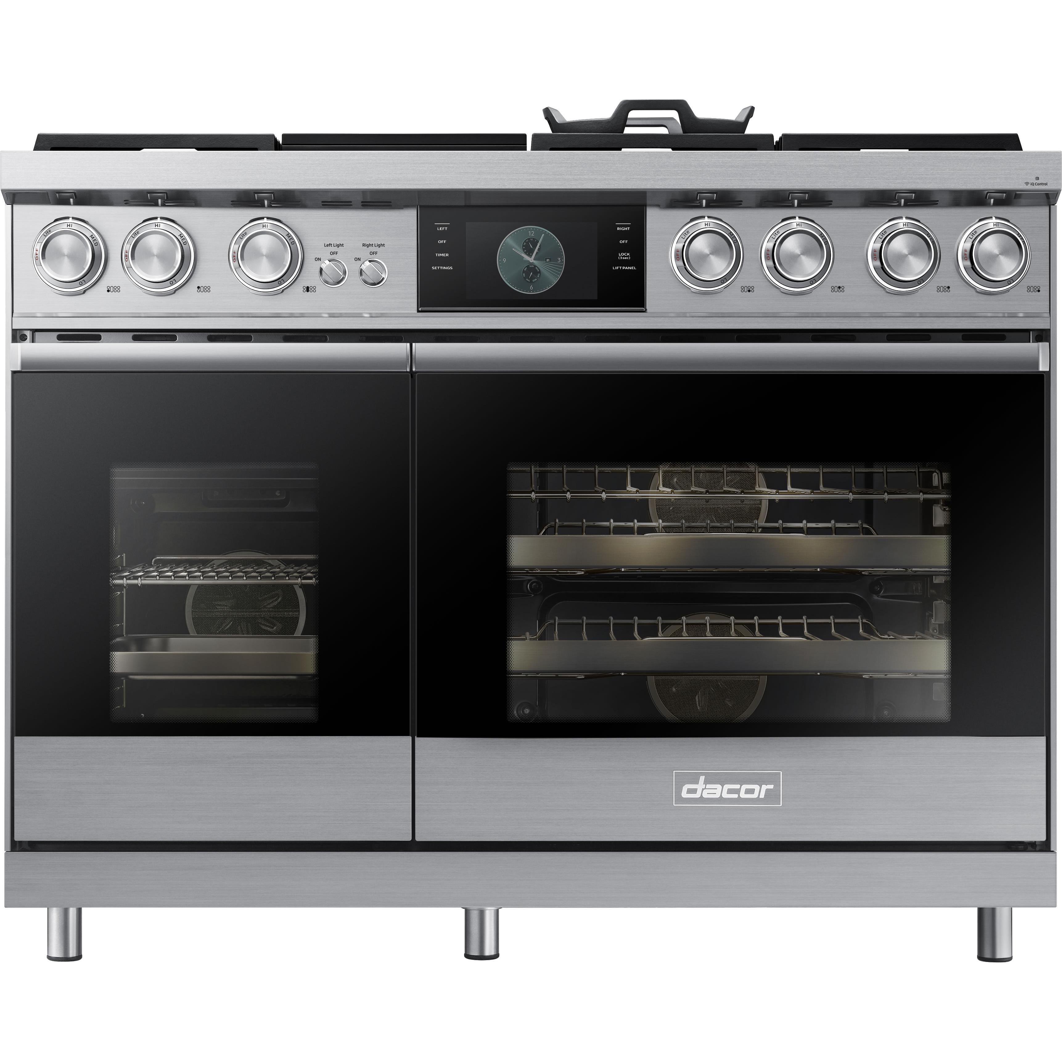  Dacor 48-inch Freestanding Dual-Fuel Range with Real Steam™ DOP48C96DLS/DA IMAGE 1