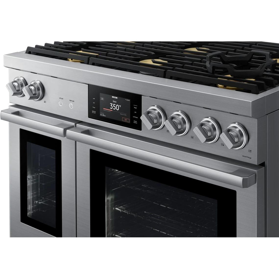  Dacor 48-inch Freestanding Gad Range with 7" LCD Control Panel DOP48T960GS/DA IMAGE 4