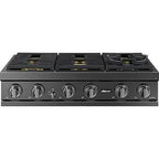  Dacor 36-inch Gas Rangetop with SmartThings Wi-Fi Connectivity DTT36T960GM/DA IMAGE 2