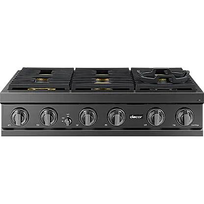  Dacor 36-inch Gas Rangetop with SmartThings Wi-Fi Connectivity DTT36T960GM/DA IMAGE 2