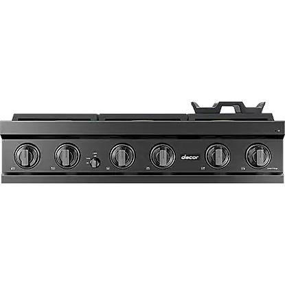  Dacor 36-inch Gas Rangetop with SmartThings Wi-Fi Connectivity DTT36T960GM/DA IMAGE 3