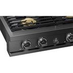  Dacor 48-inch Gas Rangetop with SmartThings Wi-Fi Connectivity DTT48T960GM/DA IMAGE 5