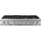  Dacor 48-inch Gas Rangetop with SmartThings Wi-Fi Connectivity DTT48T963GS/DA IMAGE 1