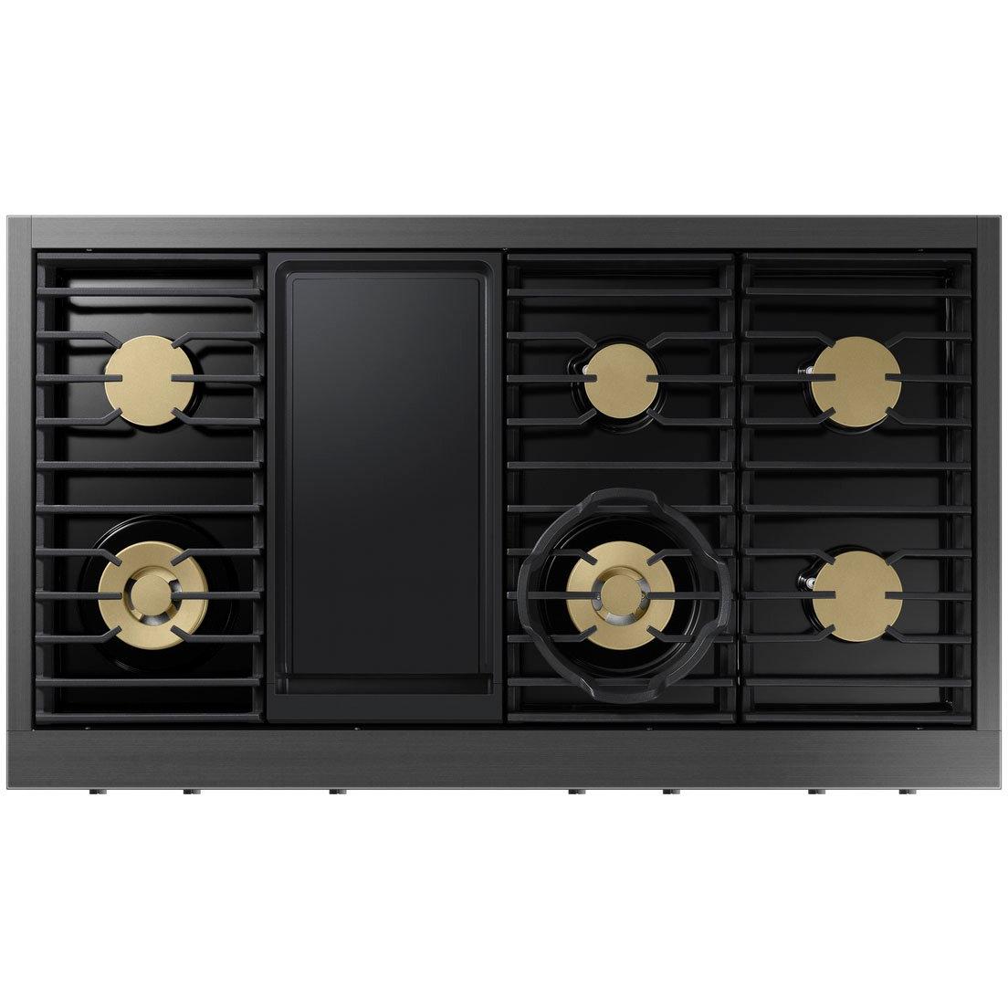  Dacor 48-inch Gas Rangetop with SmartThings Wi-Fi Connectivity DTT48T963GM/DA IMAGE 4