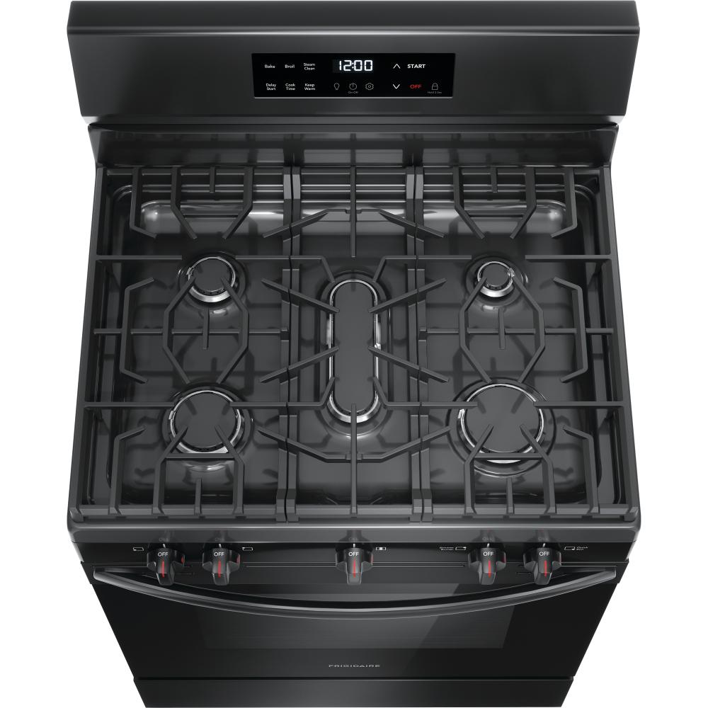  Frigidaire 30-inch Freestanding Gas Range with Even Baking Technology FCRG3062AB IMAGE 4