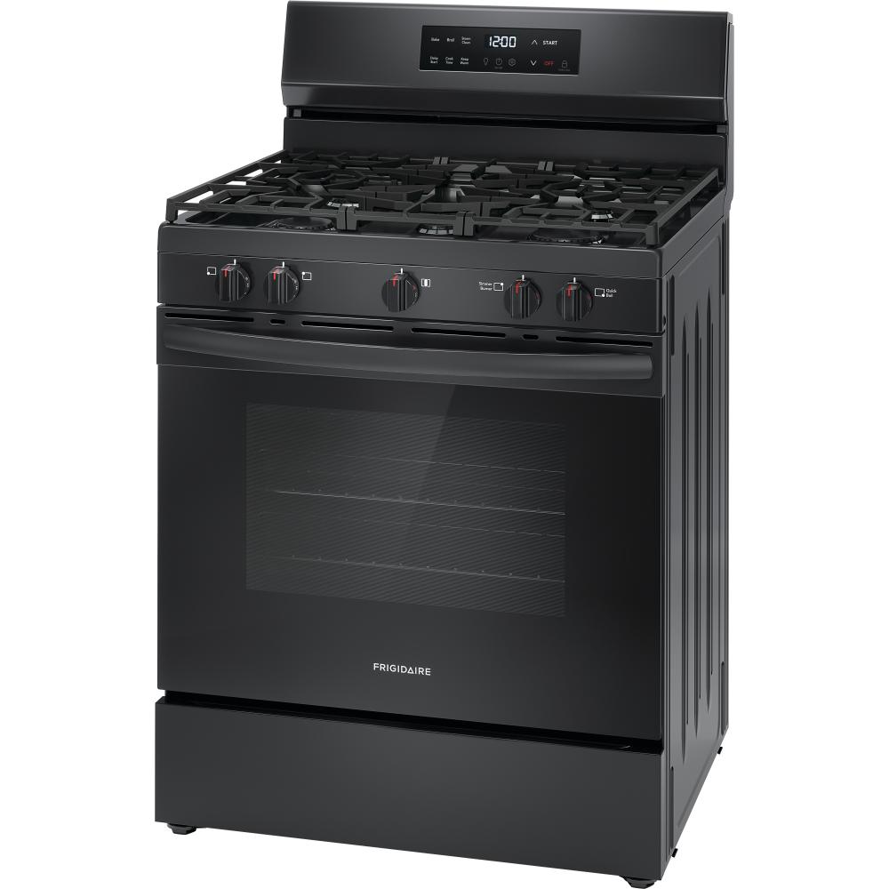  Frigidaire 30-inch Freestanding Gas Range with Even Baking Technology FCRG3062AB IMAGE 5