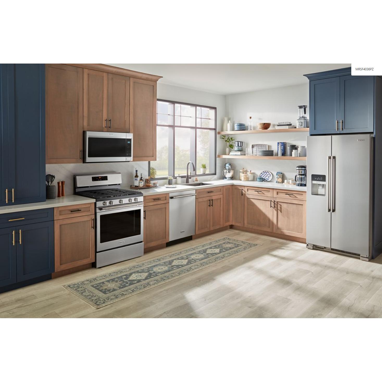  Maytag 36 in. 25 cu. ft.  Side-by-Side Refrigerator MRSF4036PZ IMAGE 9