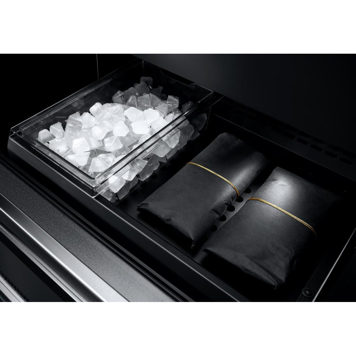  JennAir 30-inch, 16.3 cu.ft. Built-in Bottom Freezer Refrigerator with Obsidian Interior JBBFL30NMX IMAGE 12