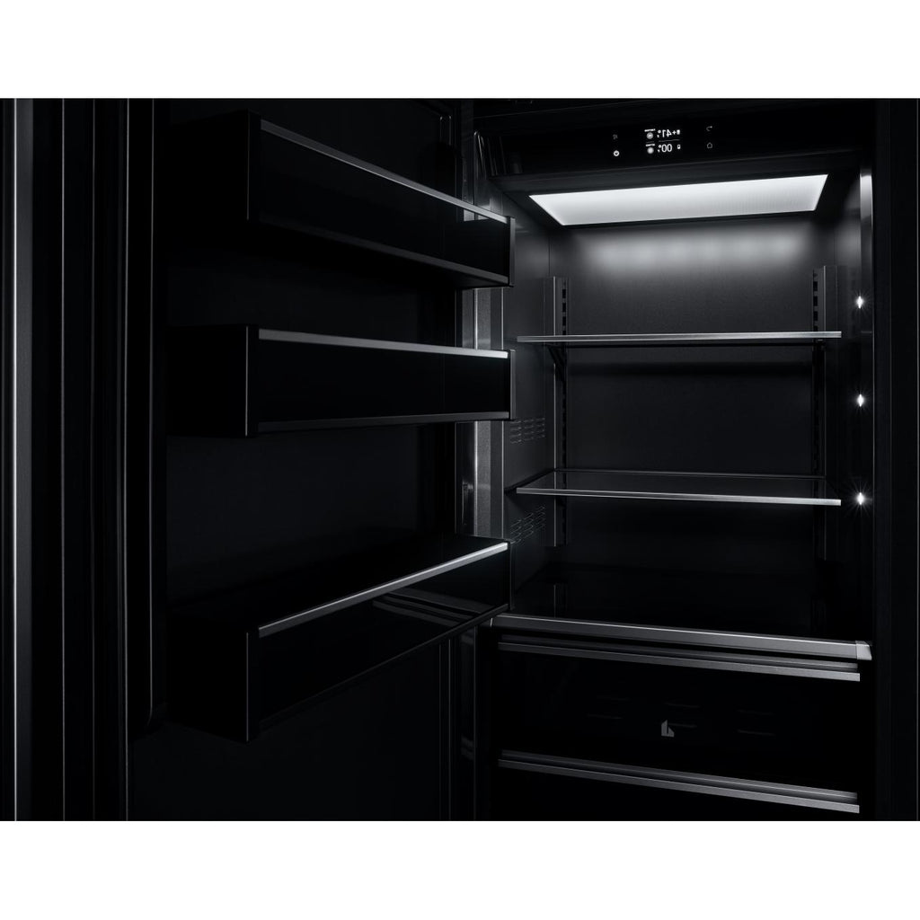  JennAir 30-inch, 16.3 cu.ft. Built-in Bottom Freezer Refrigerator with Obsidian Interior JBBFL30NMX IMAGE 4
