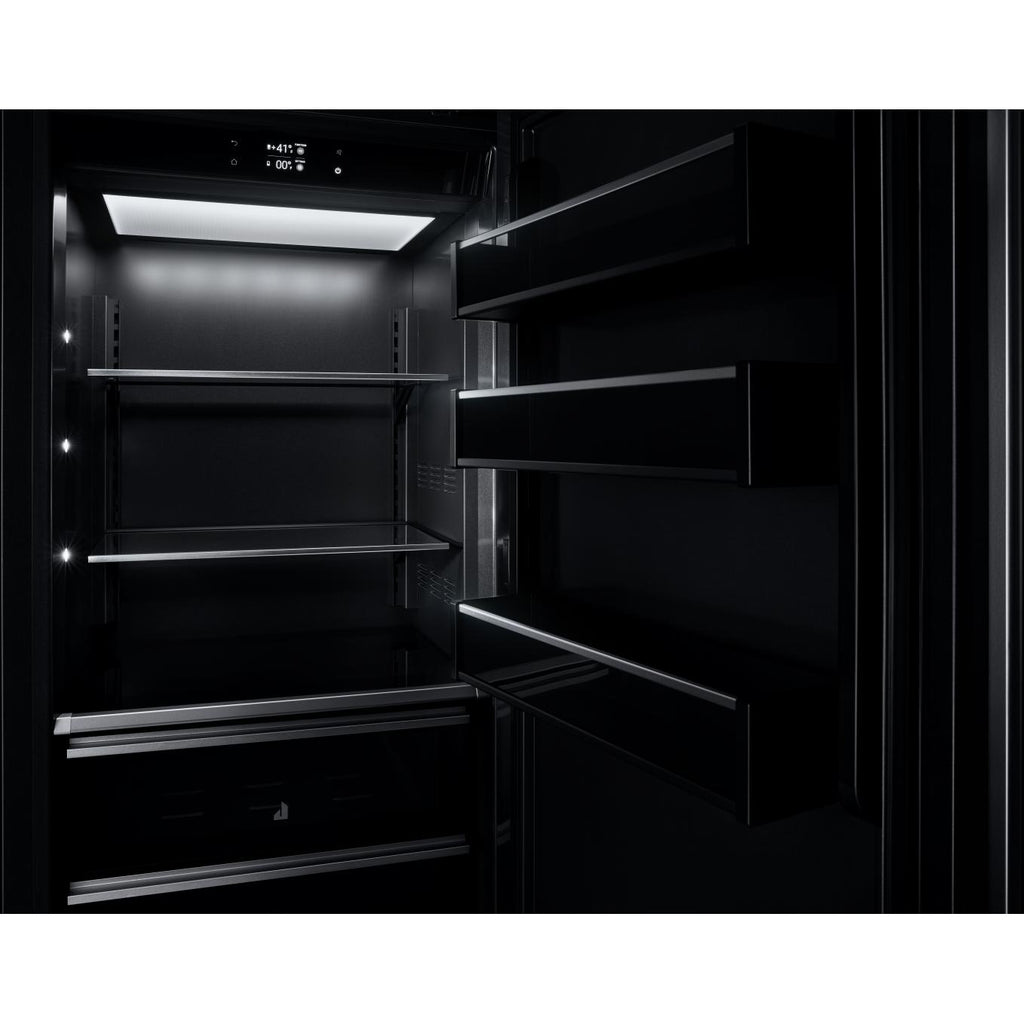  JennAir 30-inch, 16.3 cu.ft. Built-in Bottom Freezer Refrigerator with Obsidian Interior JBBFR30NMX IMAGE 4