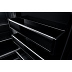  JennAir 30-inch, 16.3 cu.ft. Built-in Bottom Freezer Refrigerator with Obsidian Interior JBBFR30NMX IMAGE 9