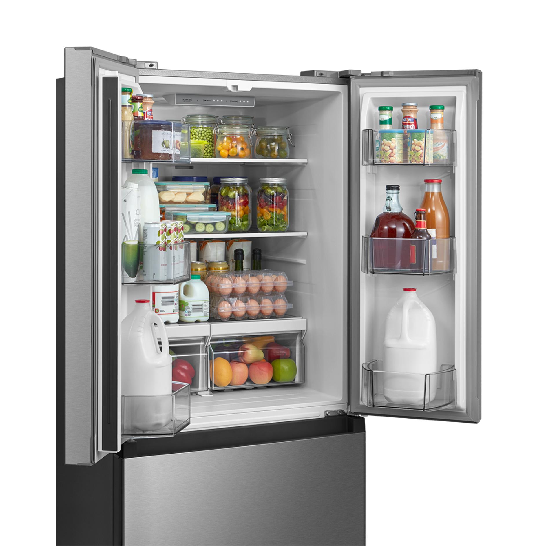  Midea 18.4 cu. ft. French 3-Door Refrigerator MRF18B4AST IMAGE 8