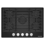  KitchenAid 30-inch Built-in Gas Cooktop with 5 Burners KCGG530PBL IMAGE 1