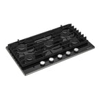  KitchenAid 36-inch Built-in Gas Cooktop with 5 Burners KCGG536PBL IMAGE 2