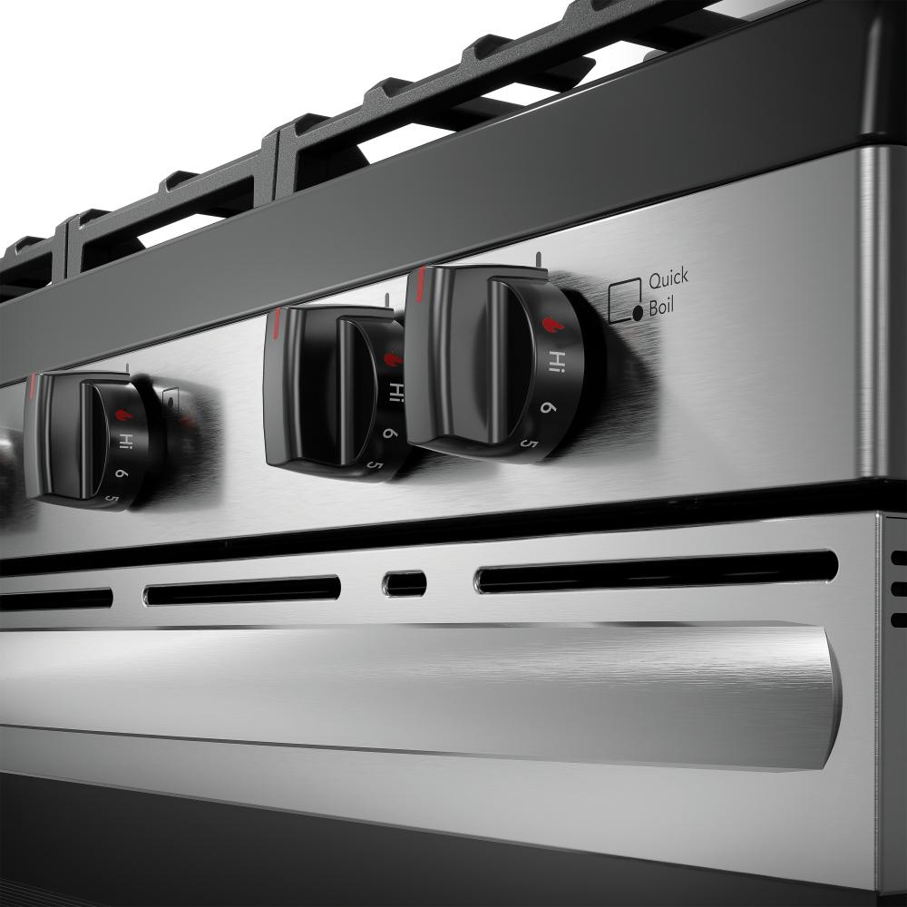  Frigidaire 30-inch Freestanding Gas Range with 5 Burners FCRG3052BS IMAGE 7