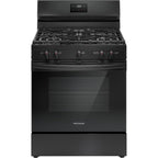  Frigidaire 30-inch Freestanding Gas Range with 5 Burners FCRG3052BB IMAGE 1