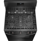  Frigidaire 30-inch Freestanding Gas Range with 5 Burners FCRG3052BB IMAGE 4