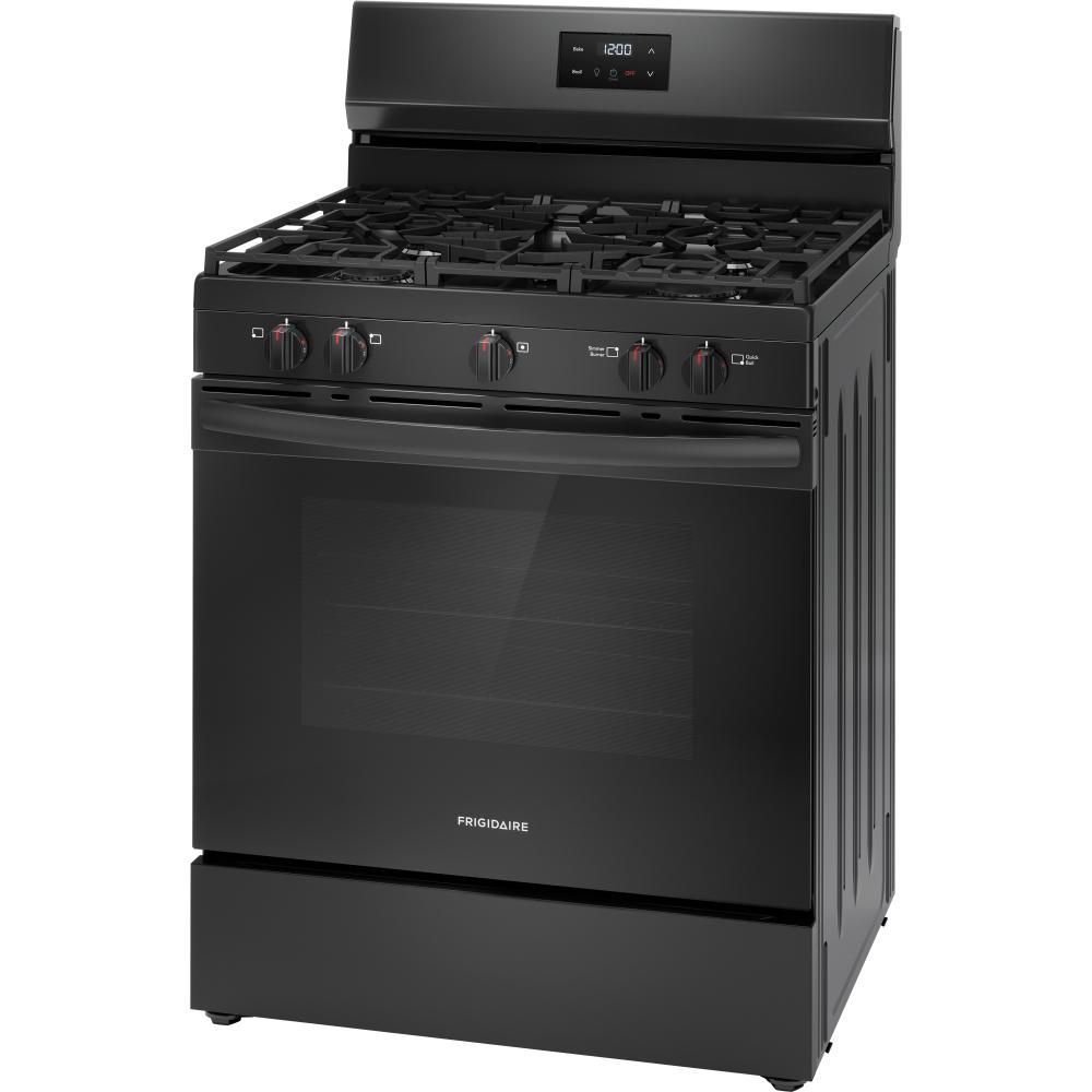  Frigidaire 30-inch Freestanding Gas Range with 5 Burners FCRG3052BB IMAGE 7