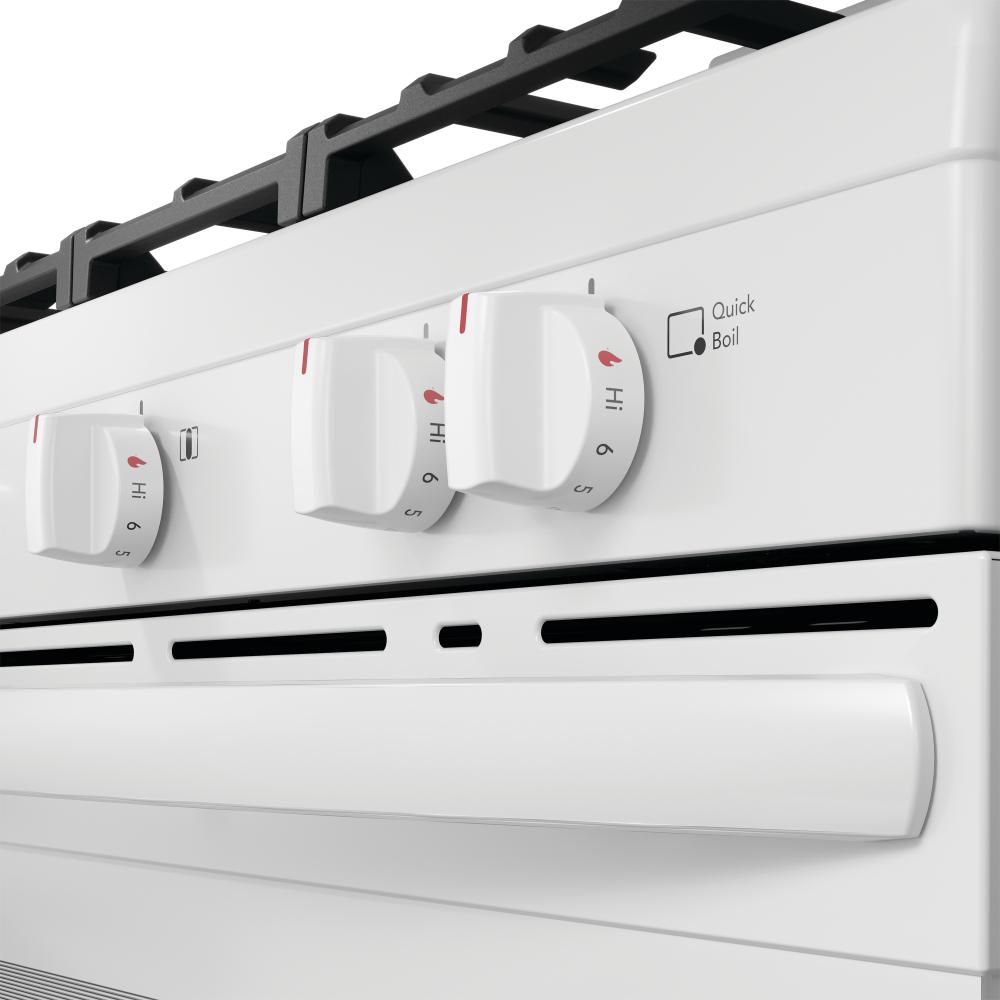  Frigidaire 30-inch Freestanding Gas Range with Even Baking Technology FCRG3062AW IMAGE 6