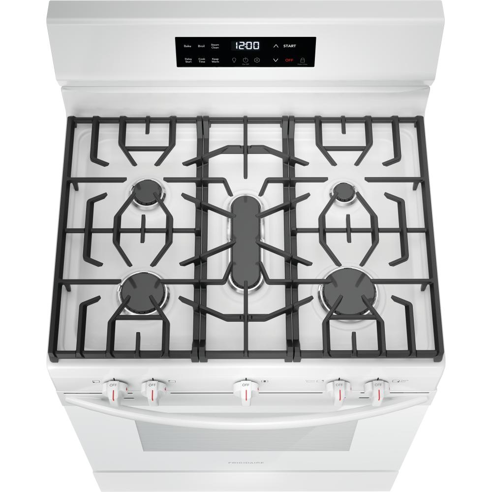  Frigidaire 30-inch Freestanding Gas Range with Even Baking Technology FCRG3062AW IMAGE 8